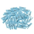 thumbnail image 2 of Paquete de 50 pinzas pequeñas de plástico para bricolaje para , pinzas para papel fotográfico, pinzas para , pinzas para , pinzas pa Azul yotijar Mini clips de bricolaje, 2 of 9