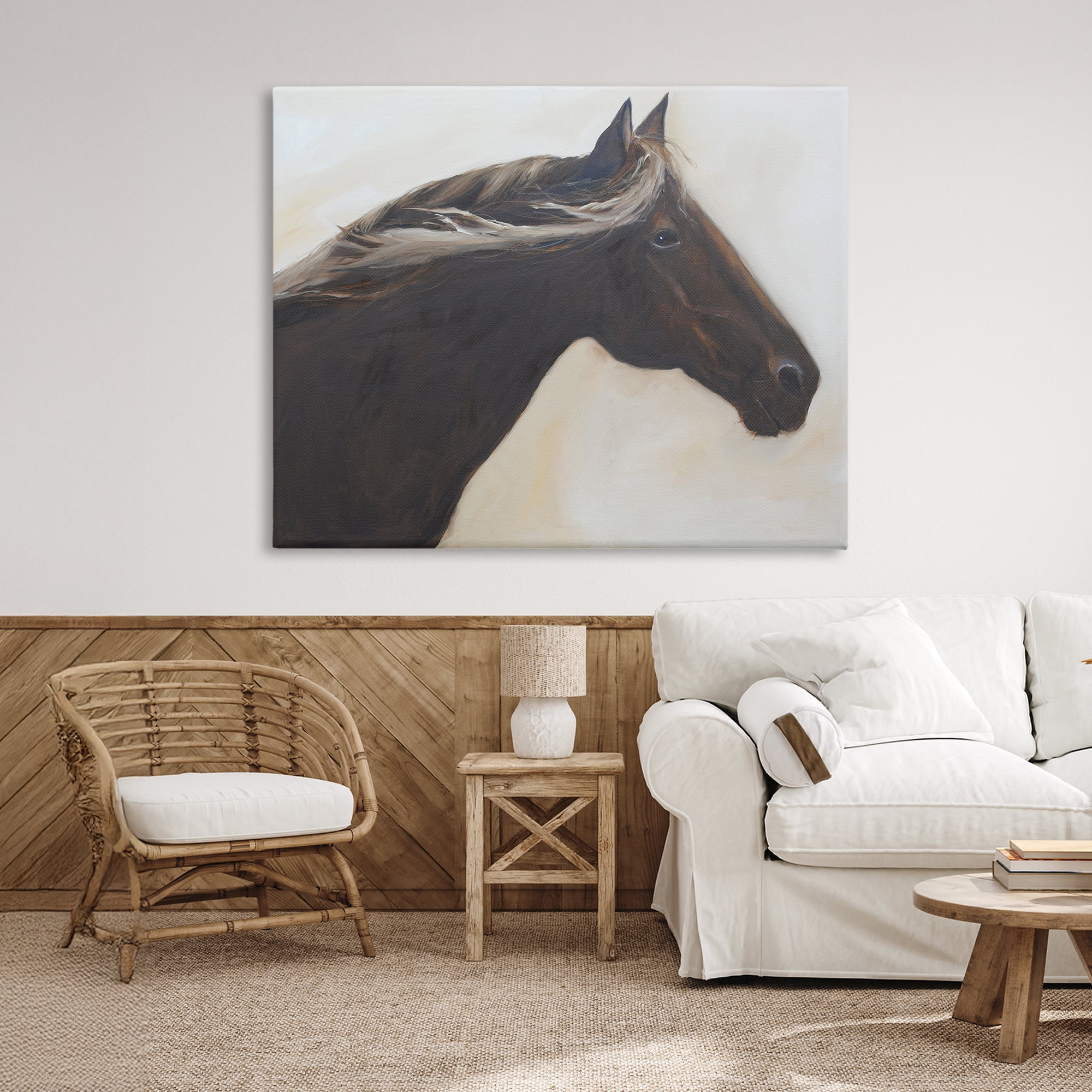 Stupell Industries The Mare In Profile Canvas Wall Art, design by Jadei Graphics