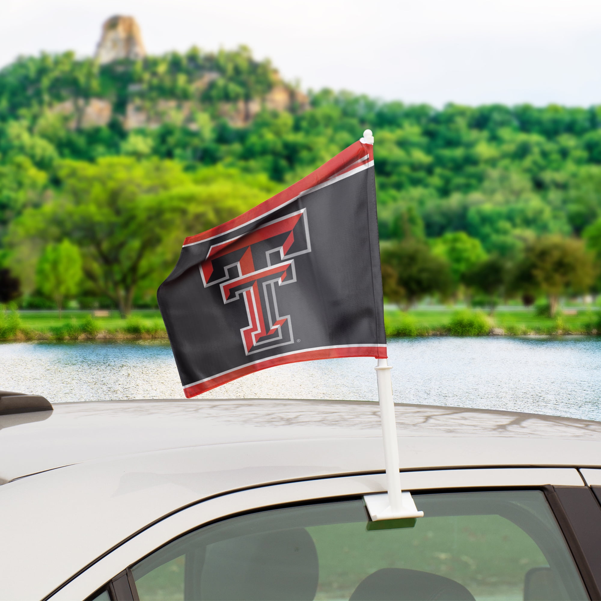 NCAA Texas Tech Prime Car Flag