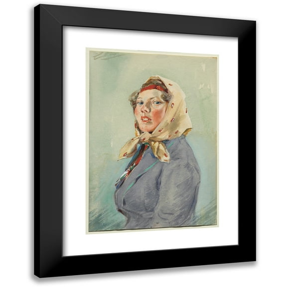 Anders Zorn 11x14 Black Modern Framed Museum Art Print Titled - Sker