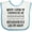 White and Blue, variant on Inktastic Future Orthodontist Baby Boys or Girls Baby Bib