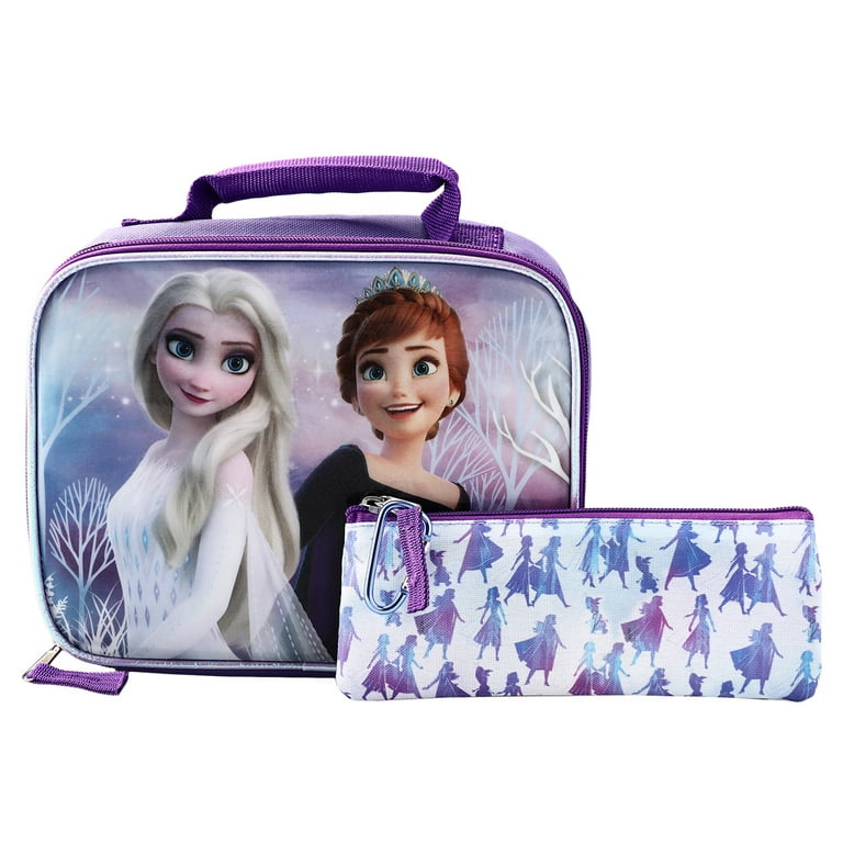 Frozen Forever Sisters Youth Girl's 2-piece 16 Backpack & Lunch