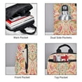 thumbnail image 4 of Naloa Indian Paisley 1 Print Lightweight DayBackpack Suitable for school, work, shopping, travel, etc., 4 of 5