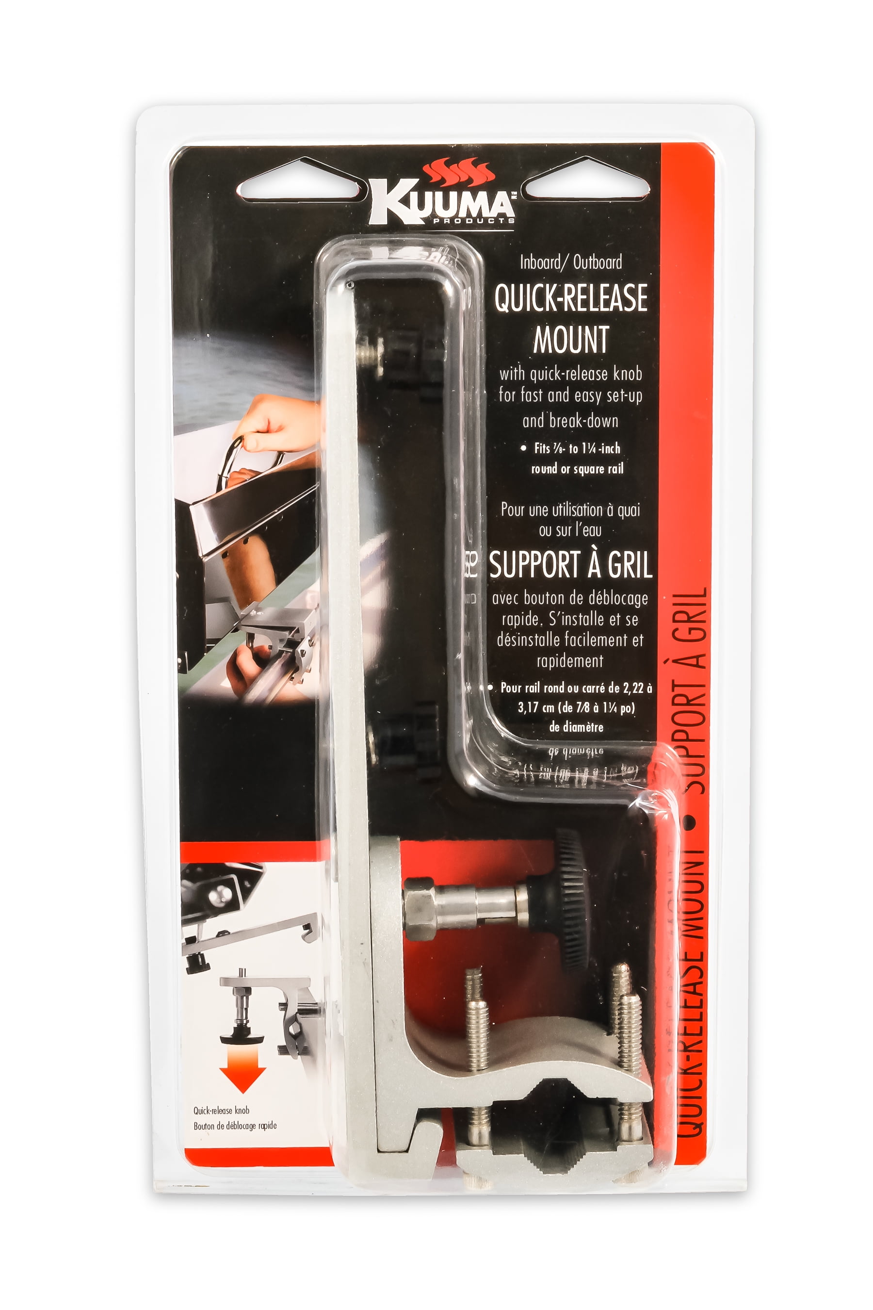 Grill Mount Stow N Go Quick Release Rail Mount Eng Fr Walmart Com