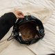 thumbnail image 5 of Bolso Bandolera para Axilas Plisado Cuero PU Mujer Viajes Y Desplazamientos, 5 of 9