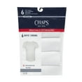 thumbnail image 2 of Chaps Boys' Breathable Cotton Blend Tagless Crew Undershirt, 6 Pack, 2 of 5