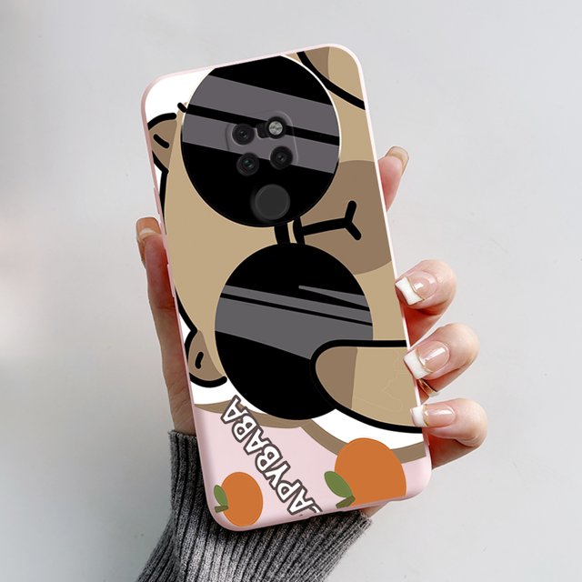 Case For Huawei Mate 20 Pro Coque Cute Rabbit Panda Cover Slim Soft Silicone Phone Case For Huawei Mate20 Pro 20Pro Fundas Capa Pink-L03 For Mate 20 Pro