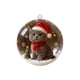 thumbnail image 2 of Bola de Adorno para Árbol de Navidad | Colgante Esférico de Cristal Transparente con Minianimales, Gorros y Bufandas de Papá Noel | Decoración Navideña de Plástico Multicolor | Regalo de Navidad | De, 2 of 6
