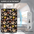 thumbnail image 5 of Yuyamidu Hippie Flower RV Door Window Shade for Inside Camper Butterfly Privacy Screen Window Decorative Cover Travel Trailer Motorhome Sun Shade Accessories, 5 of 7
