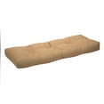 thumbnail image 2 of The Gripper 43" x 19" Beige Solid Print Rectangle Bench Outdoor Seating Cushions, 2 of 2
