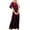 a31-wine cocktail dresses for women, variant on UPPADA Womens Cocktail Dress Long Sleeve Wedding Guest Dress Side Slit Cute Gown Formal Swing Dress High Waist Party Prom Gown Cocktail Dress Winter