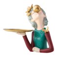 thumbnail image 3 of Bonita estatua de bandeja para llaves de almacenamiento de escultura de  gris Gloria Escultura de escritorio, 3 of 9