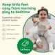 thumbnail image 2 of Fruit Of The Loom Baby Paquete De 14 Calcetines Elásticos De Algodón Grow & Fit Flex Zones - Unisex Niñas Niños (0-6 Meses Blanco), 2 of 6
