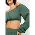 thumbnail image 6 of LSCN by LASCANA Women's Cropped Off The Shoulder Top, 6 of 6