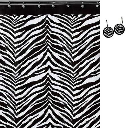 Creative Bath Products, Inc. Zebra Print Bathroom Set