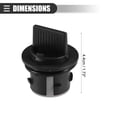 thumbnail image 4 of Zócalo de bombilla de luz de señal de giro Unique Bargains para Hyundai Santa Fe 2010-2013 No.921613R010 Negro, 4 of 7
