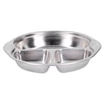 thumbnail image 4 of Plato de cena para niños de acero inoxidable, bandeja dividida, plato para niños, plato de comida para guardería, 4 of 8