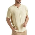 thumbnail image 1 of BOBOGOJP Men's Fashion T-Shirts Athletic Cut Short Sleeve Polyester Basic Tee (B,XXL), 1 of 4