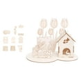 thumbnail image 4 of Rompecabezas de madera 3D para niños, juguete educativo de aprendizaje temprano estilo B, 4 of 9