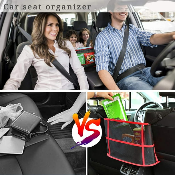 Car Net Pocket Handbag Holder Purse Holder for Car Front Seat