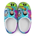 thumbnail image 5 of Mens Cozy Slippers Teen Titans Go Warm Soft Plush Slipper Slip-on House Shoes for Home Indoor Outdoor, 5 of 7