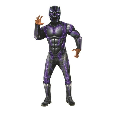 Deluxe Black Panther Battle Mask Halloween Costume