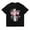 3-Black, variant on God is Good All The Time" Print T Shirts Cross & Faith Christian Graphic Tees Short Sleeve Casual Pattern Classic Tops trendy and popular round-neck design is retro