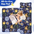 thumbnail image 4 of Pioneer Flower Floral Print Pattern Toddler Nap Mats for Kids Preschool,Sleeping Mat Bag or Kids,Toddler Sleeping Bag,Toddler Nap Mat or Daycare, 4 of 6