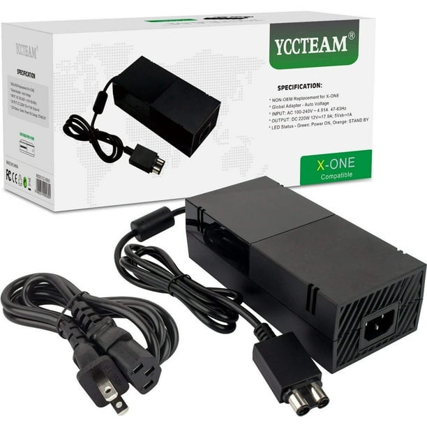 YCCTEAM Power Supply Brick for Xbox One, [Newest Updated Version] AC