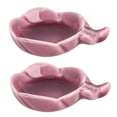 thumbnail image 4 of WHAMVOX  2 Pcs Plum Blossom Ink Tray Calligraphy Dish Plate Practice Accessories, 4 of 8