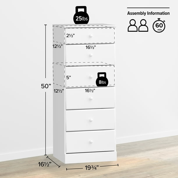 Drawer アルパカ混 フリンジ ベスト Namesake Brimsley Tambour 6-Drawer Assembled Dresser
