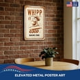 thumbnail image 2 of Whip It Good Baking Zo Metal Poster by DC | Vintage Tin Sign Wall Art for Indoor Use | 16x20" Rust-Free Aluminum Decor for Kitchen | UV Protected & Weatherproof Print | Made in USA, 2 of 6
