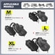 thumbnail image 2 of Alforjas laterales para motocicleta Rhinowalk impermeables de 18 L, par, 2 of 9