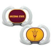 BabyFanatic Officially Licensed Unisex Pacifier 2-Pack - NCAA Arizona State Sun Devils