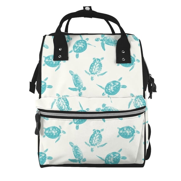 Disketp Turtle Mochila de Pañales de Gran Capacidad con Múltiples Bolsillos, Mochila de Viaje Multifuncional para Bebé, Unisex, Moderna y Resistente