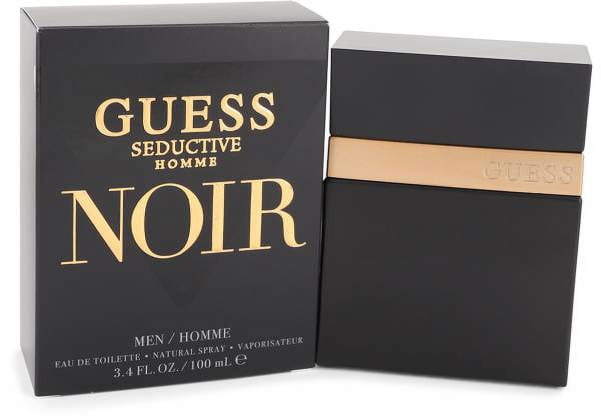 Guess Seductive Homme Noir Eau De Toilette Spray By Guess - 3.4 oz Guess Seductive Homme Noir Eau De Toilette Spray By Guess - 3.4 oz