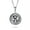 Grey, variant on Bling Jewelry Womens Religious Guardian Angel Cherub Pendant Necklace Silver Round Disc Medal