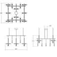 thumbnail image 3 of Sonneman S1h36k-Rr180612-Sc02 Suspenders 46" Wide Suspension Pendant - Black, 3 of 3