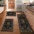 thumbnail image 2 of Kitchen Rugs Sets of 3 Non Slip Washable Kitchen Mats for Floor, Waterproof Kitchen Runner Rug, Floor Mat Carpet for Entryway, Laundry, Sink, Hallway, Bathroom, 2 of 12
