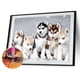 thumbnail image 3 of Cuadros Decorativos 5D DIY diamante pintura cachorro mundo completo cuadrado Kit diamantes de imitación decoración de la pared del hogar JShteea Nuevos Originales, 3 of 9