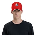 thumbnail image 3 of North Carolina Fc Hat Adjustable Sandwich Bill Trucker Cap For Daily & Outdoor Use, 3 of 6
