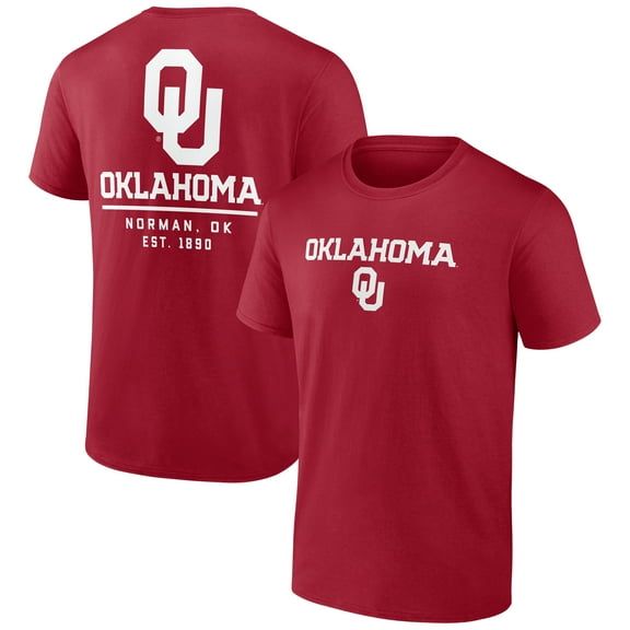 Men's Crimson Oklahoma Sooners Game Day T-Shirt