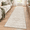 Beige-2' x 10' (Rectangular), variant on 2x10 Hallway Runner Rug Washable Beige Neutral Oriental Vintage