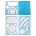 thumbnail image 6 of 1Pack ICE Skates Feet for GProWireless GPROX Superlight 2 Glides White Rounded Edges, 6 of 9