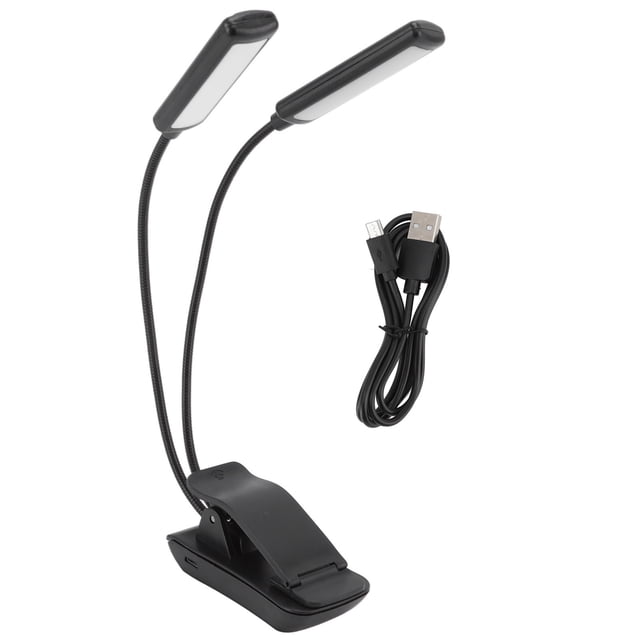 Lámpara de Lectura LED NikouMX Luz de Libro USB Ajustable