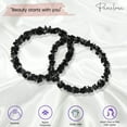 thumbnail image 3 of Parcelona Flexible Set of 4 Chenille Ponytail Holder Elastic Hair Ties, 3 of 84