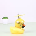 thumbnail image 1 of Coche De Juguete De Pato, Decoraciones De Salpicadero De Coche De Pato Amarillo Con Casco De Hélice Para Adultos Y Niños Inevent HA039875-08, 1 of 6