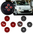 thumbnail image 4 of For Fiat 500 Abarth 595 695 Car Gear Shift Button Cover Decorative Sticker a a, 4 of 8