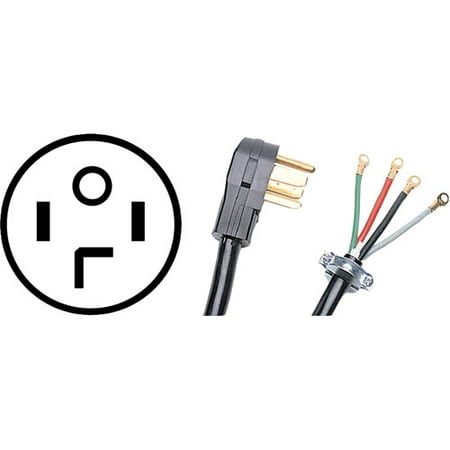 Certified Appliance 90-2028 4-Wire Dryer Cord, 10