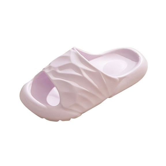 HBGVBA Womens House Slippers Solid Color Bathroom Summer Indoor Versatile Comfortable Shoes 36